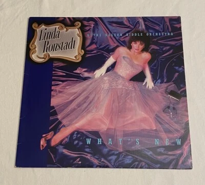 Vintage 1983 Linda Ronstadt & The Nelson Riddle Orchestra What's New 33RPM - Image 1 of 4