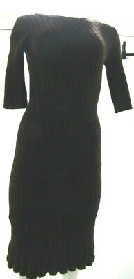 Nuevo con etiquetas Auténtico Vestido Plein Sud Marrón Talla 6 Venta al por menor 440 Foto 1 de 4