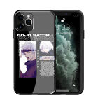 Jujutsu Kaisen Glass Case For Iphone 11 12 13 14 15 Pro Max X Xs Xr 7 8 Plus Se
