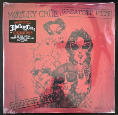 MOTLEY CRUE GREATEST HITS VINYL 2LP NEW SEALED MINT - Image 1 of 2