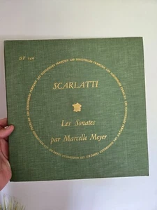 RARE LP MARCELLE MEYER SCARLATTI LES SONATES OG DISCOPHILES FRANCAIS DF 140 NM - Picture 1 of 5