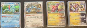 Pokemon 4x Barajas Prelanzamiento Selladas 089 090 091 092 Fuerzas Temporales - Casi Nuevo/Como Nuevo - Imagen 1 de 1