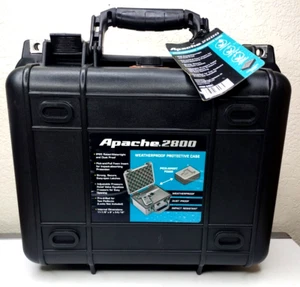 APACHE 2800 Weatherproof Protective Hard Case For Gun Camera Valuables, Lockable - Picture 1 of 13