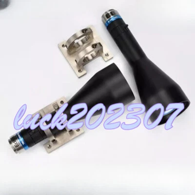 1PC used Edmund Optics EO Silver TL 0.16x lens 56675 with mounting rack #YY - Image 1 of 4