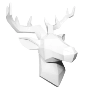 XXL Hirsch Wanddeko Hirschkopf Geweih Wandskulptur Trophäe - Hansmeier - Bild 1 von 7