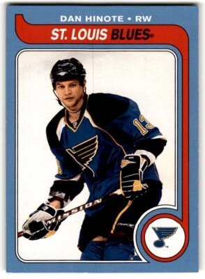 2008-09 O-Pee-Chee '79-80 Retro Dan Hinote #2 St. Louis Blues - Image 1 of 2