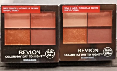 Revlon Colorstay Day To Night Eyeshadow Quad #560 Stylish - 0.16 Oz Ea. Qty 2 - Image 1 of 4