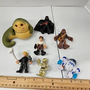 STAR WARS Galactic Heroes JABBA Rancor LUKE C3PO Power Up R2D2 Dismantled C3PO - Picture 1 of 5