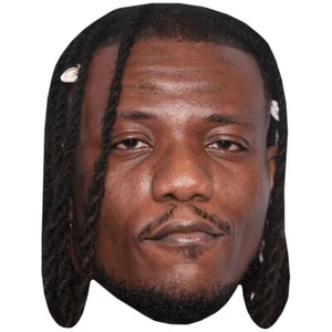 Phillip Kayode Moses (Goatee) Celebrity Mask, Flat Card Face, Fancy Dress Mask - Picture 1 of 5
