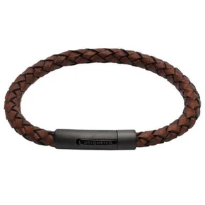 Unikat & Co Braunes Leder Herren Armband B512DB21 - Bild 1 von 3