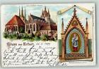 13040837 - 5000 Erfurt Gruss aus - Dom u. Severikirche , Mosaikbild der Madonna