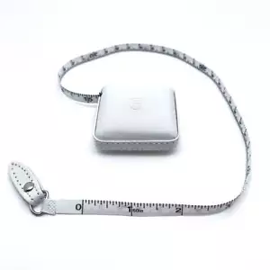 ChiaoGoo White Retractable 60-Inch (150 cm) Tape Measure, 2-Inch Square - Picture 1 of 1