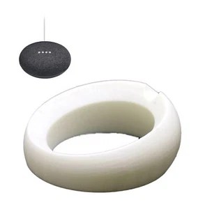 Google Home Mini Mount Black Holder Hanger Bracket Display Table Top Stand Grip - Picture 1 of 3