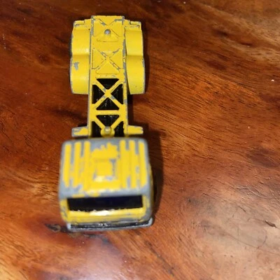 Matchbox Superfast Nr. 42, Mercedes Container Truck, von 1976, Gelb Ohne Ladung - Bild 1 von 2