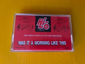 Hi Lo Accompaniment Track Cassette Tape Was It A Morning Like This Sandi Patti - Picture 1 of 2