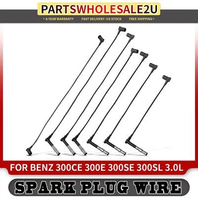 Juego de 7 cables de bujía para Mercedes-Benz W124 300CE 300E W140 300SE R129 300SL Foto 1 de 4