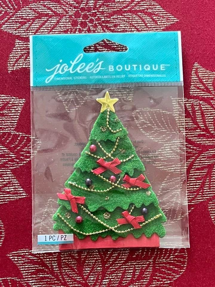 PEGATINA 3D ÁRBOL DE NAVIDAD JOLEE Foto 1 de 1