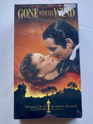 Gone with the Wind (VHS, 1939) Brand New Factory Sealed 2-Tape Box Set - Image 1 of 4