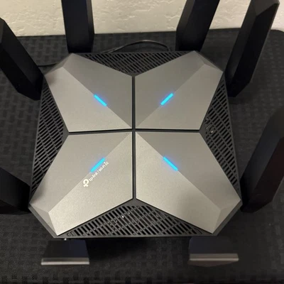 TP-Link AXE16000 WiFi 6E Router (Archer AXE300) - Dual 10Gb Ports, Quad Band - Image 1 of 4
