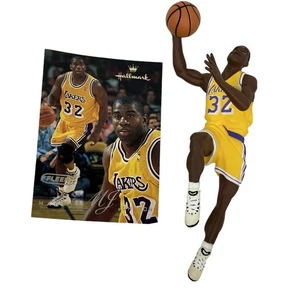 Hallmark Keepsake Ornament Magic Johnson Hoop Stars serie da collezione 1997 - Foto 1 di 5