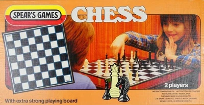 Spear's Games Vintage Chess Board Game 1983 (1545) - Complete - Image 1 of 4