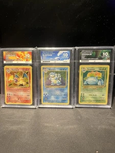 Pokémon 2023 Classic Collection Charizard, Venusaur,Blastoise Sequential Ace 10 - Picture 1 of 2