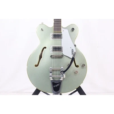 GRETSCH G5622T corpo in acero usato argento con custodia morbida - Immagine 1 di 4