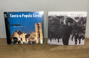 Lit 2 CD Chants Corses Canta U Populu Corsu JP Poletti - Foto 1 di 10