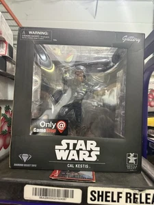 Star Wars Diamond Select Jedi Fallen Order Cal Kestis Galería Diorama GAMESTOP - Imagen 1 de 1