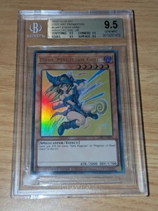 Dark Magician Girl LART-EN019 Beckett 9.5 Gem Mint Lost Art Yugioh! - Bild 1 von 2