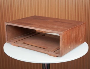 SANSUI 5000A WOOD CASE – NATURAL WALNUT WOOD CASE FOR RECEIVER – 1-YEAR WARRANTY - Picture 1 of 8