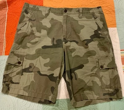 🔥 Pantalones Cortos Carga Urban Pipeline Para Hombre Verde, Negro, Marrón Camuflados Talla 40 11" Entrepierna Foto 1 de 4