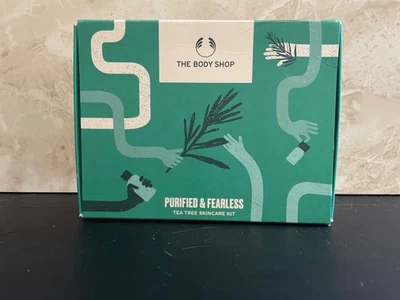 Kit de cuidado de la piel de árbol de té purificado y sin miedo The Body Shop (NUEVO) 3 piezas limpieza de la piel Foto 1 de 4