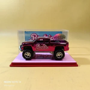 Hot Wheels CHEVY SILVERADO Pink BARBIE (WANGSTAR CUSTOM) METAL/METAL REAL RIDERS - Picture 1 of 16