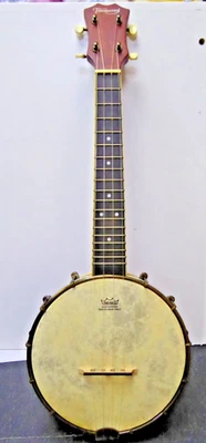 Tonewood DUB 1 Banjolele with Remo Weather king Banjo Head and bag 1405145 - Image 1 of 4