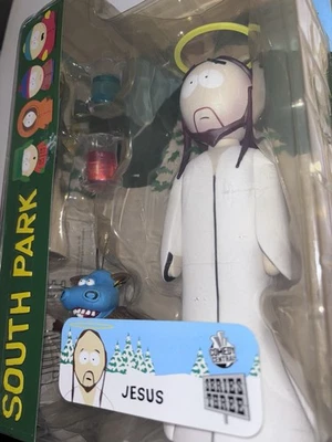 South Park Mezco Jesus Action Figure 2006 Sealed New - Image 1 of 4