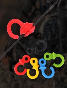 4 PIEZAS Compuesto Tiro con Arco Arco Arco Cuerda Estabilizador Cola de Mono Goma Silenciador Amortiguador - Imagen 1 de 17