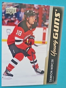 2021-22 Dawson Mercer Upper Deck Young Guns Rookie RC #459 - Imagen 1 de 3