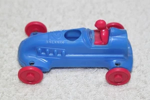 Coche de juguete de plástico globo publicitario industrial Valvair de colección fuelle años 50 corredor - Imagen 1 de 8