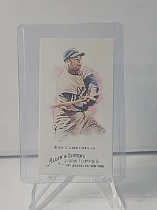 2008 ROY CAMPANELLA ALLEN & GINTER'S ICONS MINI CARD. BROOKLYN DODGERS. - Picture 1 of 2
