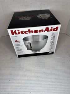 KitchenAid 4 1/2 Quart Edelstahlschüssel - Neu im Karton - Bild 1 von 4