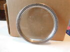 VTG Sterling Silver  Small Plate with Cut Glass Center 