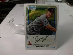 2011 Bowman Chrome Prospects #BCP40 - Deryk Hooker - St. Louis Cardinals 11-562 - Picture 1 of 2