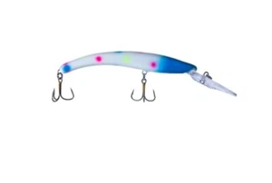 Reef Runner 800 Series Deep Diver - Glow Blue Wonderbread - Zander Crankbait - Bild 1 von 1