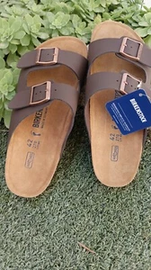 Birkenstock Arizona Brown Sandals Slippers From 36 to 44 EU New with box - Imagen 1 de 15