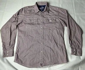 Boy’sWrangler 20X Pearl Snap Dress Shirt Sz XL Competition Advanced Comfort - Picture 1 of 7