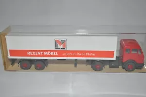 Wiking 545/1D MB 1619 S Truck Trailer ("REGENT MOBEL") - NEW w/BOX - Picture 1 of 10