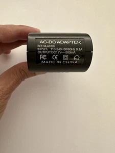 110V-220V AC/DC AC To 12V DC 500mAh Power AdapterConverter Black. Output DC 12V - Picture 1 of 5