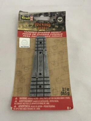 Revell Pinewood Derby 2.1 Oz (59.5 g) Tapered Chassis Weight New NOS - Image 1 of 4