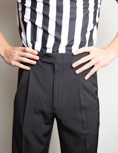 Smitty Pleated Tapered Fit Referee Pants - Picture 1 of 1